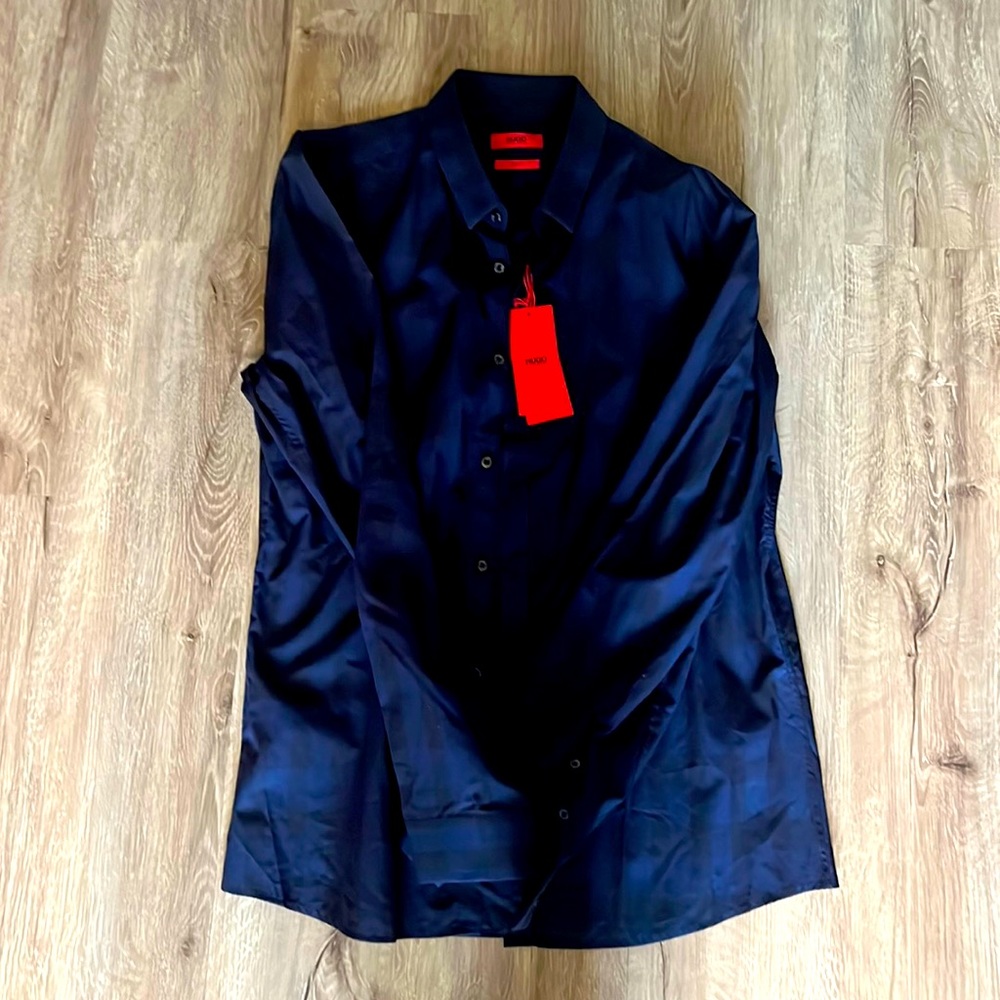 Hugo Boss Red Slim Fit mens L